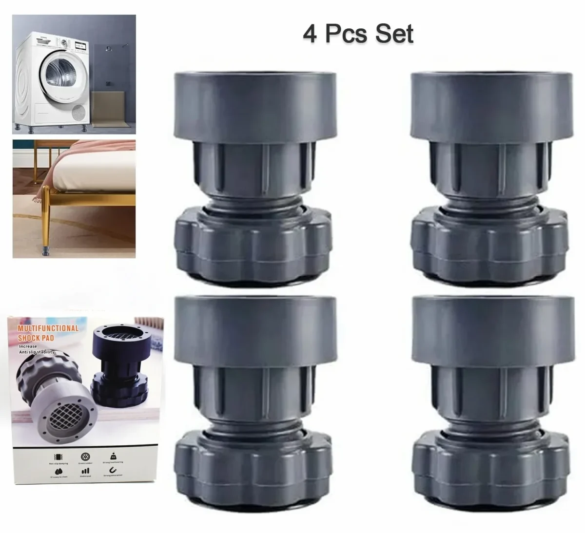MULTIFUNCTIONAL SHOCK PAD 4 PCS - Image 1