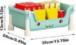 KIDS 4 LAYER MULTY COLOUR STORAGE TROLLY - Image 3