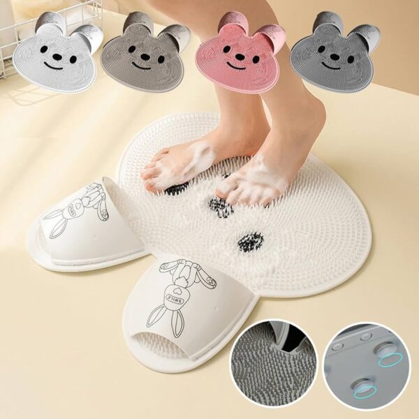 RABBIT ANTI SLIP BATHING SCRUBBER