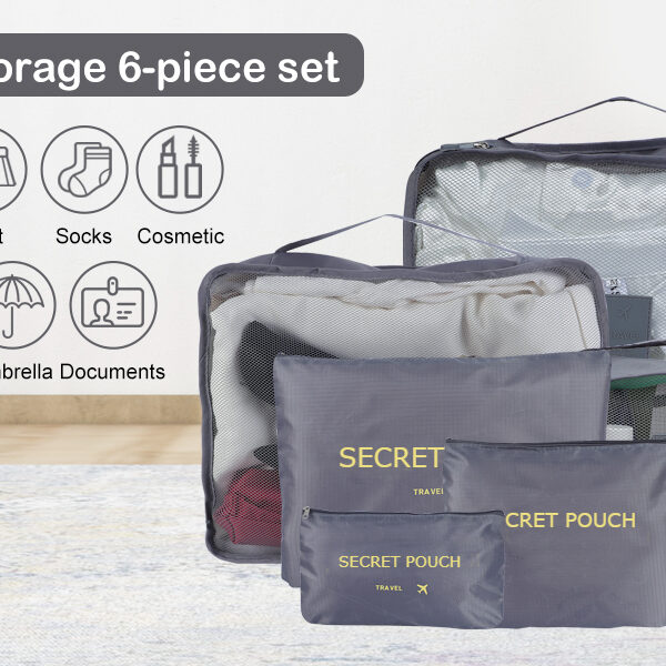 6 PCS LAUNDRY POUCH SET
