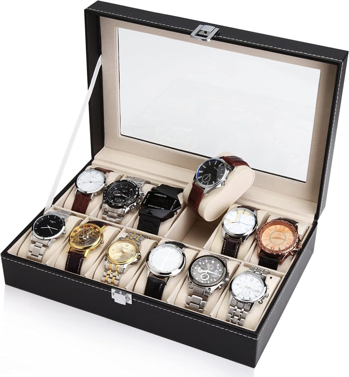 12 PCS WATCH STORAGE BOX - Image 1