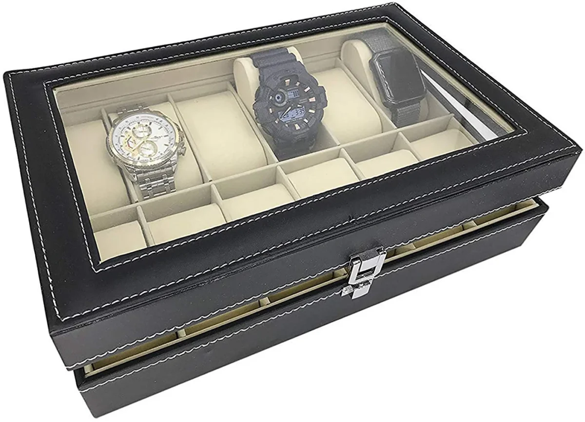 12 PCS WATCH STORAGE BOX - Image 2