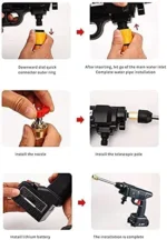 SPEED WATER GUN ONE RECHARGEABLE BATTERIE INCLUDED INSIDE - Image 4