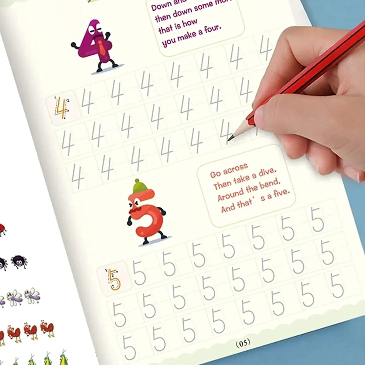 4 PCS MAGIC COPYBOOK - Image 5