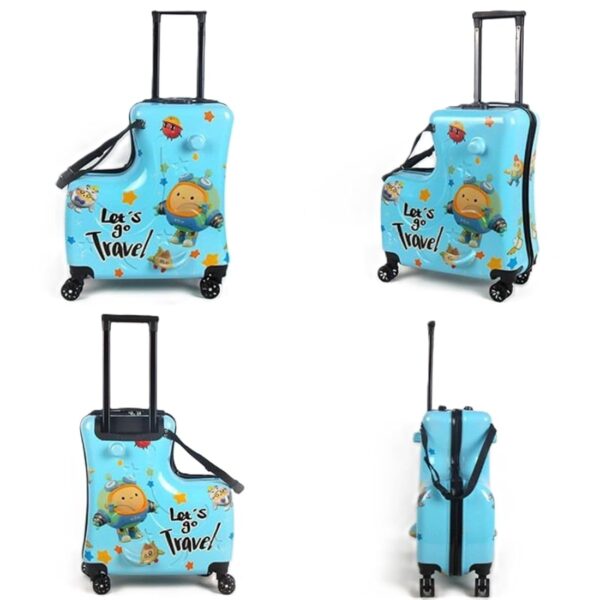 L SHAPE TRAVEL SUITCASE