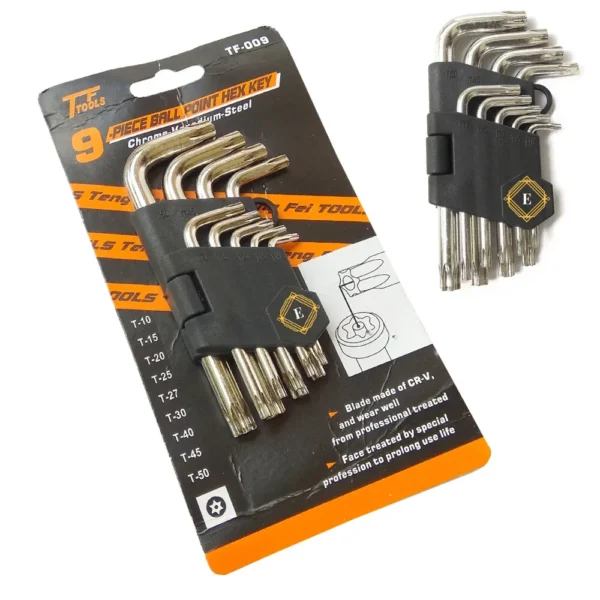 9 PCS ALLEN KEY SET