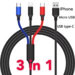 KAKUSIGA 3 IN 1 FAST CHARGING CABLE - Image 4