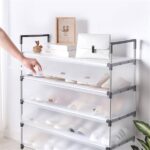 5 LAYER SHOE RACK WITH COVER - Image 2