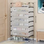 7 LAYER SHOE RACK WITH COVER