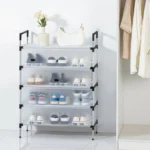 5 LAYER SHOE RACK WITH COVER - Image 6