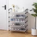 5 LAYER SHOE RACK WITH COVER - Image 7