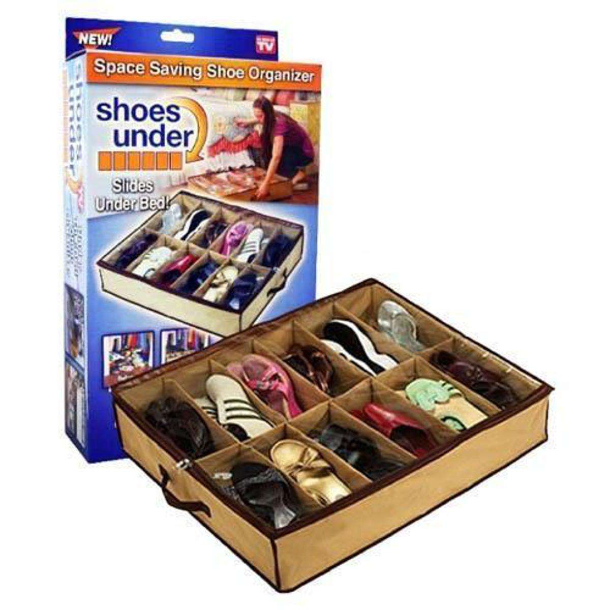 Under Bed Shoe Organizer
