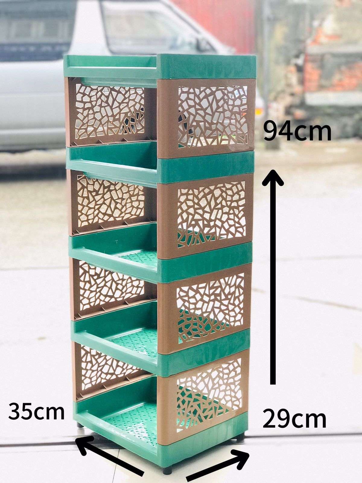 5PCS BOOK RACK
