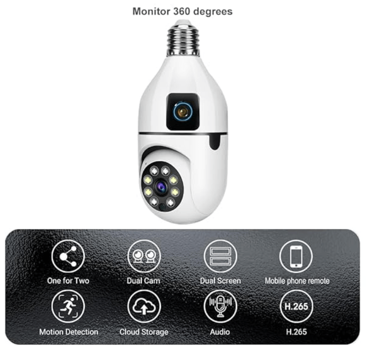 DUAL LENS WI-FI PANORAMA CAMERA - Image 2