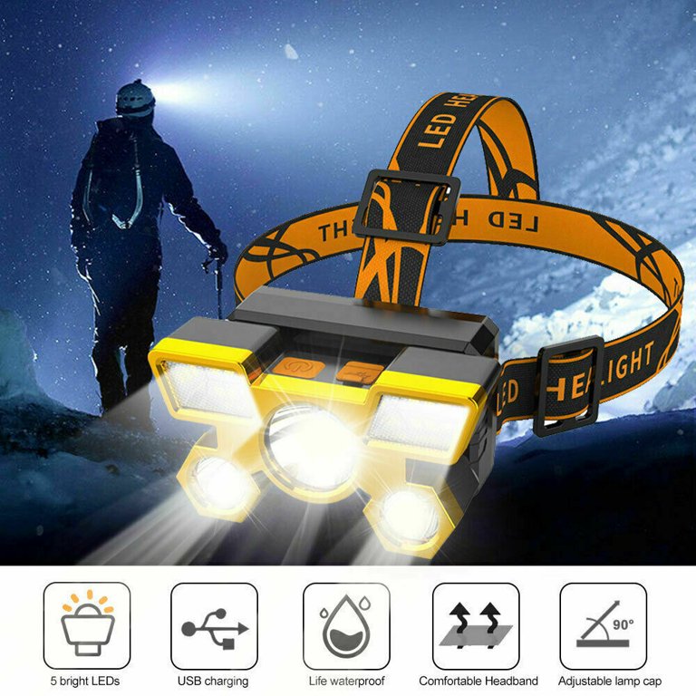 4 IN 1 HEAD TORCH - Image 2