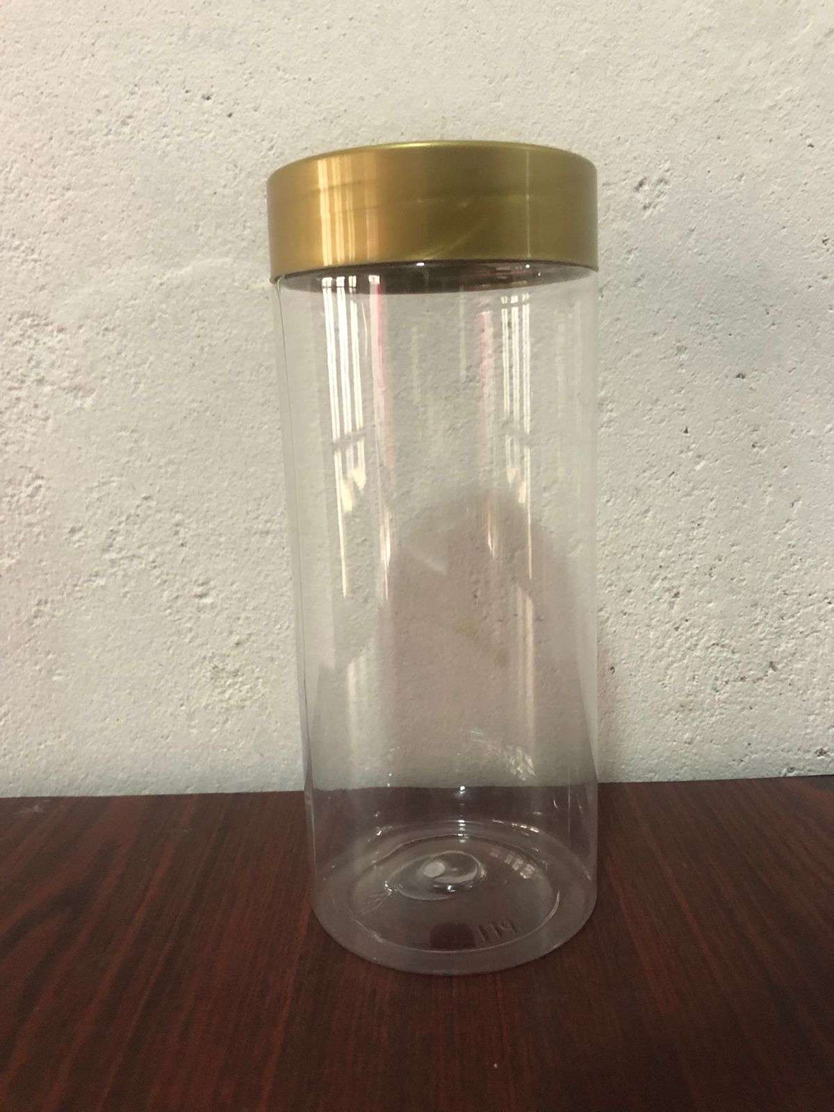 SPICE BOTTLE WITH GOLD LID (LARGE)