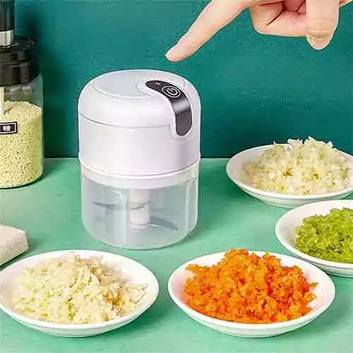 PICADORA RECHARGABLE GARLIC CHOPPER 250ML