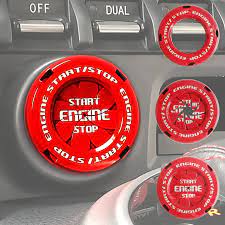 CAR ENGINE START STOP SWITCH BUTTON COVER - Image 2