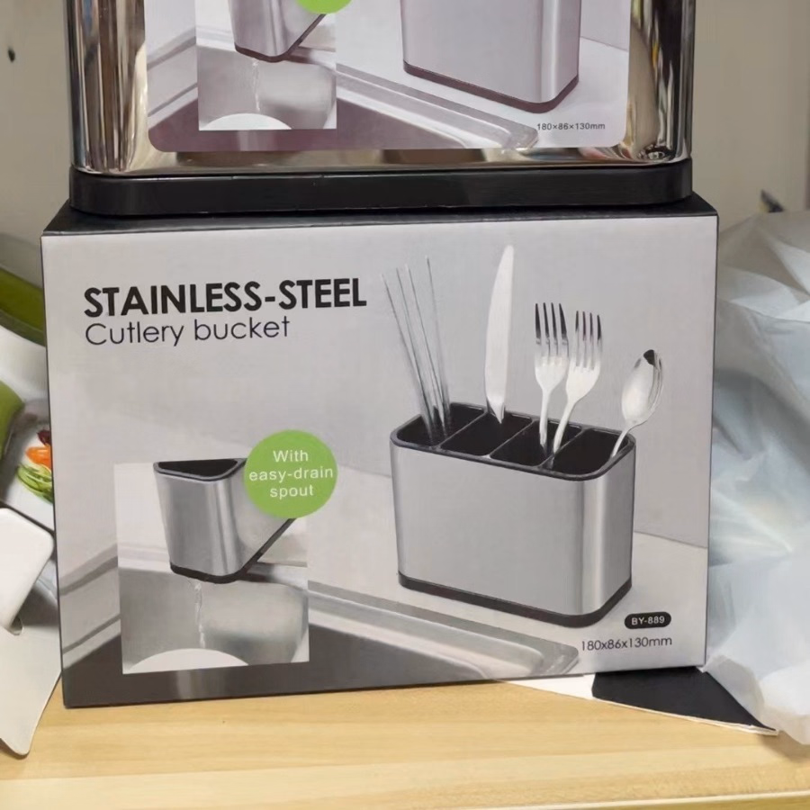 STAINLESS STEEL BOX SPOON HOLDER - Image 4