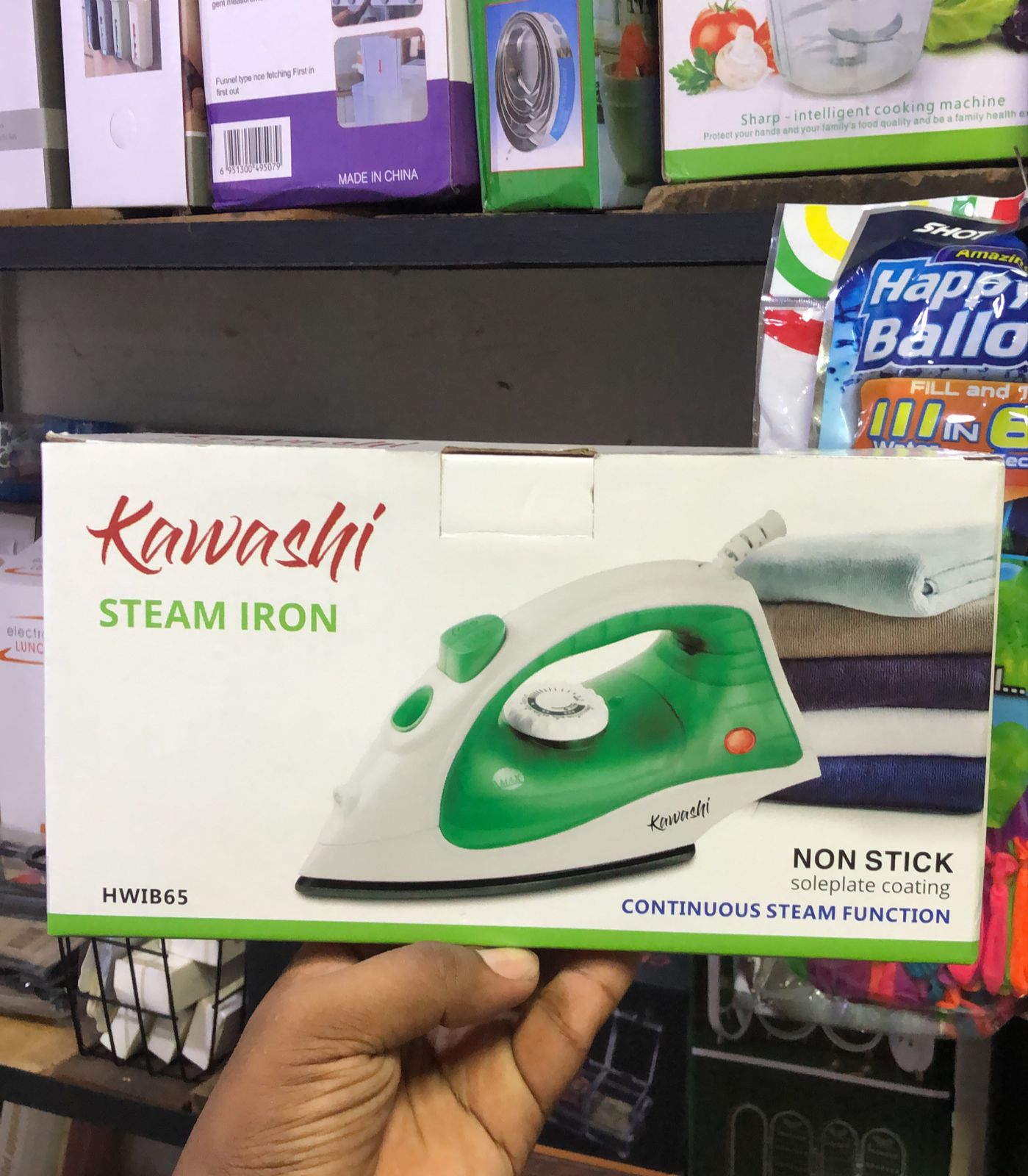 KAWASHI STEAM IRON 1600W IB65