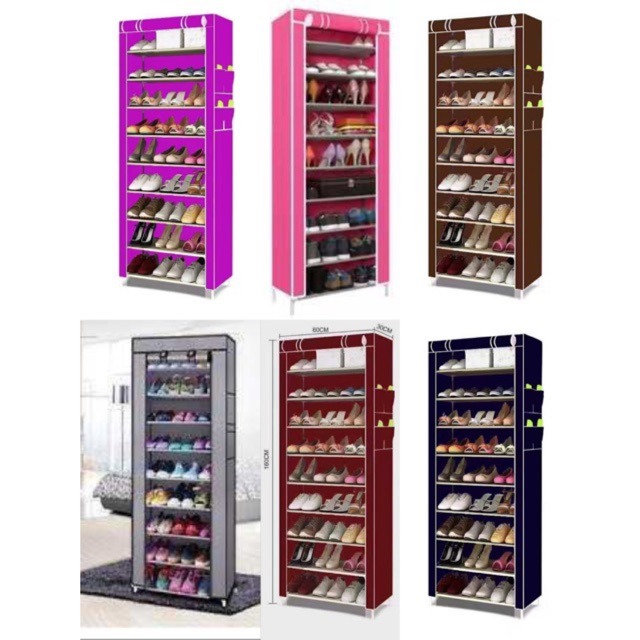9 LAYER SHOE CABINET - Image 2