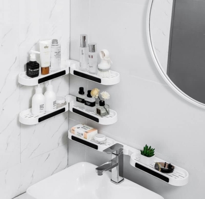 MULTIPURPOSE PLASTIC CORNER RACK