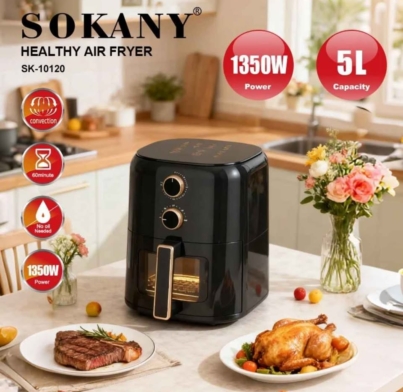 SOKANY AIR FRYER 5L 4