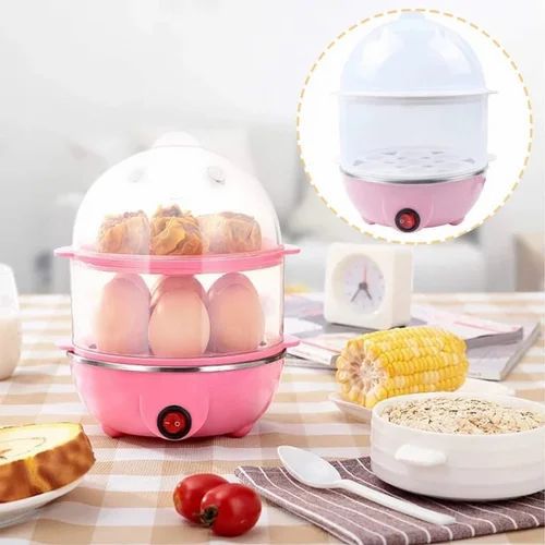 ELECTRIC DOUBLE LAYER EGG BOILER