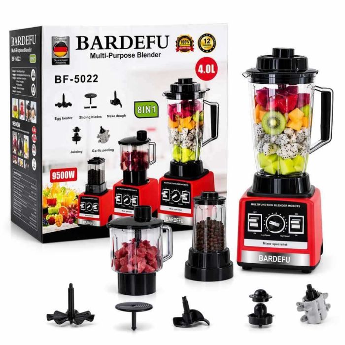 BARDEFU 8 IN 1 MULTI PURPOSE JUICER - Image 2