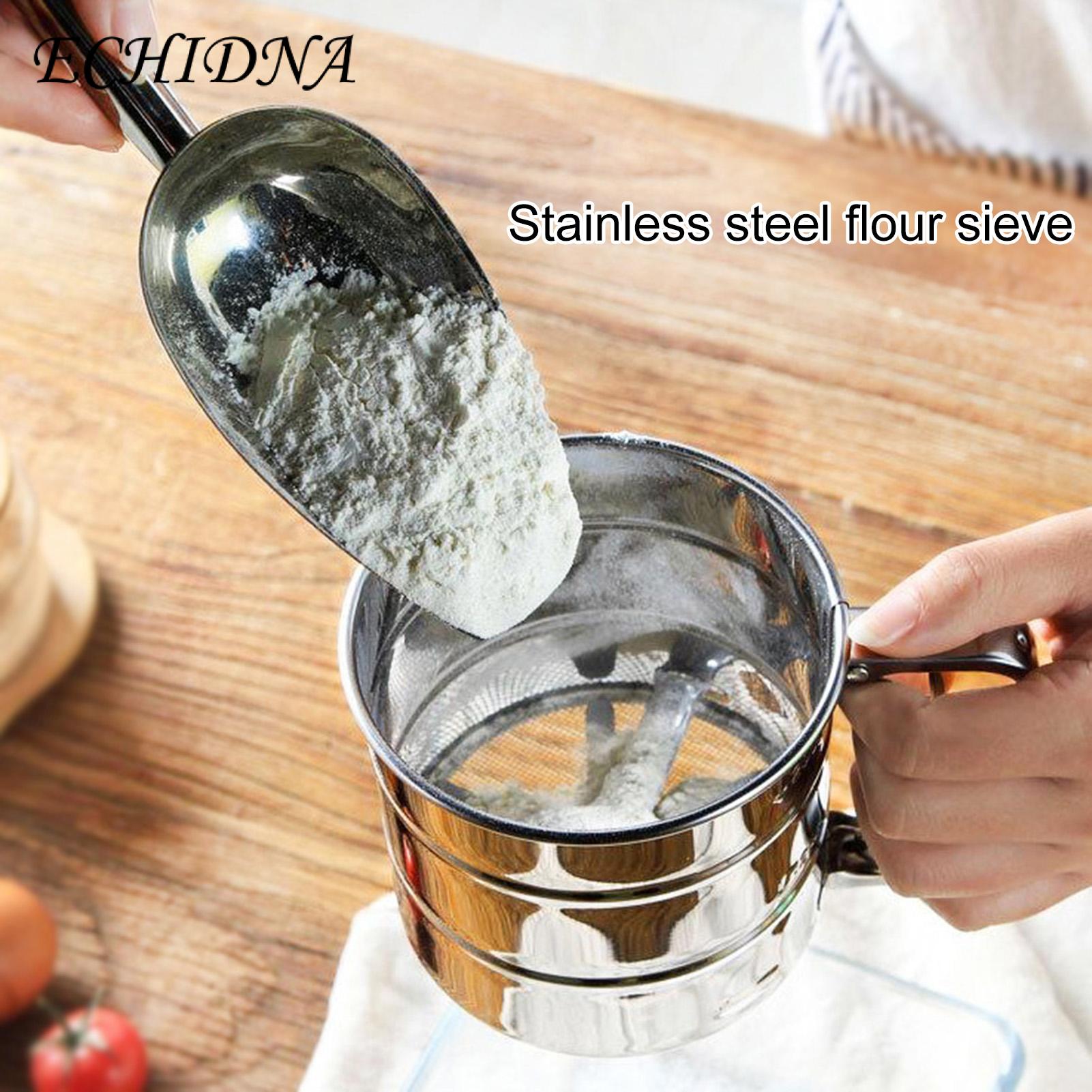 STAINLESS STEEL HAND HELD FLOUR SIEVE CUP - Image 3