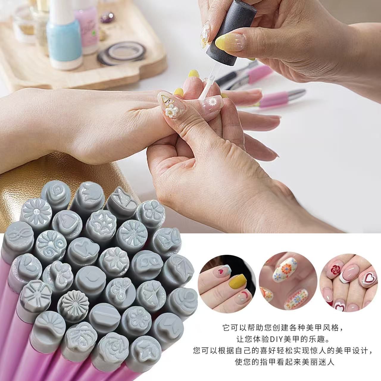 NAIL ART STAMPER PEN - Image 2