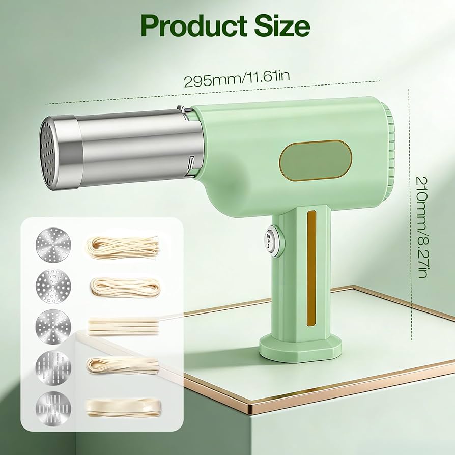 WIRELESS HAND HELD NOODLE MACHINE